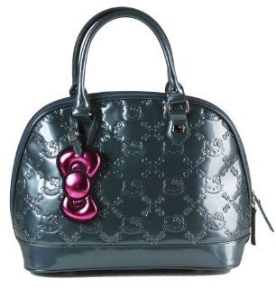 Hello Kitty Small Grey Embossed Bag [Apparel] Shoes