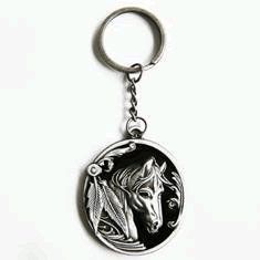 Western Native American Indian Horse Key Ring Clothing
