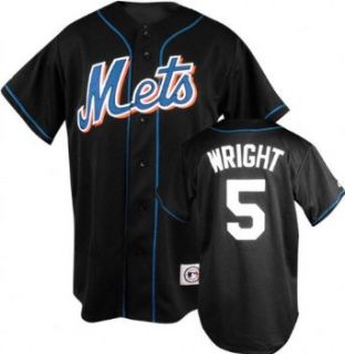 David Wright Black Majestic MLB Alternate Replica New York