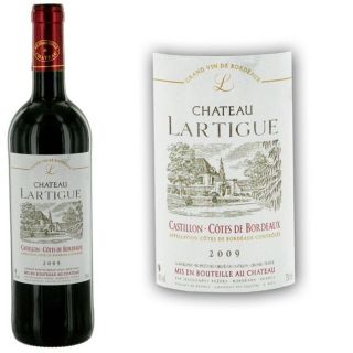 Lartigue 2009   Achat / Vente VIN ROUGE Château Lartigue 2009