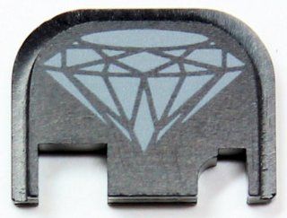 Diamond Rear Slide Cover Plate for Glock Pistols Sports