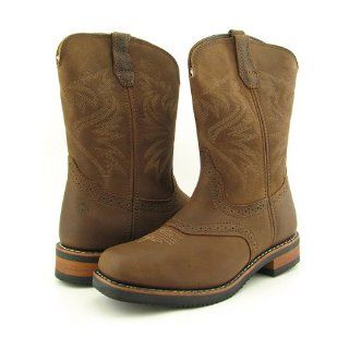  WOLVERINE 2393 Lonestar Wellington Brown Boots Mens 8 Shoes