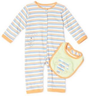 Absorba Baby Boys Newborn My Favorite Cat Dog Coverall And