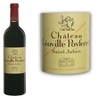 2007   Achat / Vente VIN ROUGE Château Leoville Poyferré 2007