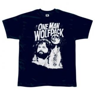 The Hangover   One Man Wolfpack T Shirt Clothing