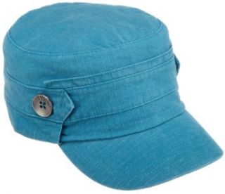 Roxy Juniors New Deal Military Hat,Mosaic Blue,One Size