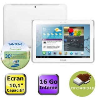 10.1 Wifi 16Go Blanc   Achat / Vente TABLETTE TACTILE Galaxy Tab 2 10