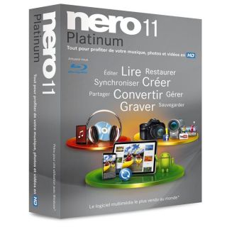 Nero 11 Platinum   Achat / Vente LOGICIEL BUREAUTIQUE Nero 11