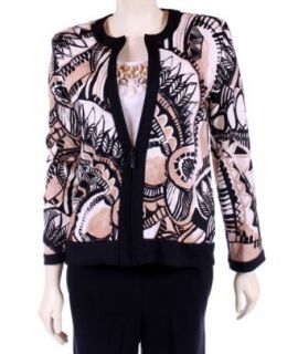 Womens Petite Aztec Print Jacket by Alfred Dunner   6P