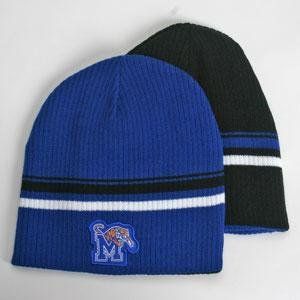 Memphis Tigers Reversible Knit Hat   Top Of The World