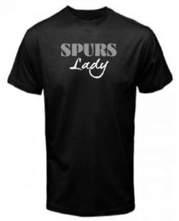 Spurs Lady Woman in Charge with Attitude Basketball T