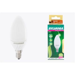 12 AMPOULES SYLVANIA ECO 90% 2.5W E14 CHAUDE   Achat / Vente AMPOULE