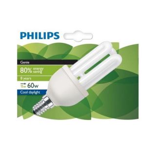 Philips Eco80% Baton E14 11W Froid   Achat / Vente AMPOULE   LED