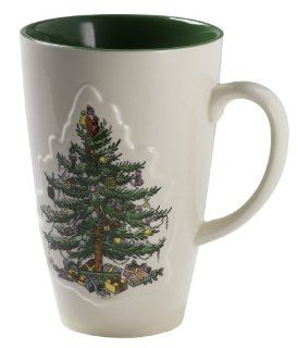 Spode Christmas Tree Color Glaze 22 Ounce Mug Kitchen