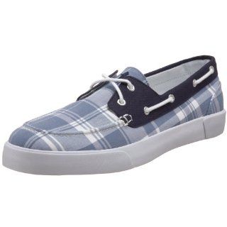 com Polo Ralph Lauren Mens Lander Boat Shoe,Blue/White,7 M US Shoes