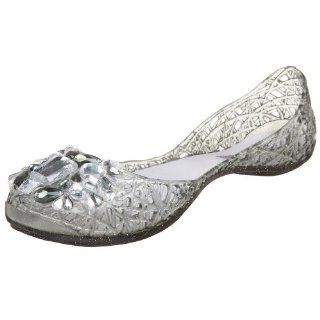 Gemstone Milcah Jelly Ballet Flat,Smoke,36 EU (US Womens 6 M) Shoes