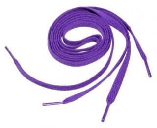 36 Flat Purple Shoelaces Clothing