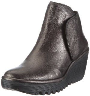 London Womens Yogi Wedge Boot,Graphite Borgogna,36 EU/5 M US Shoes