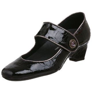 Womens Yasmin Mary Jane Pump,Black,36 EU (US Womens 6 M) Shoes