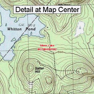 USGS Topographic Quadrangle Map   Silver Lake, New