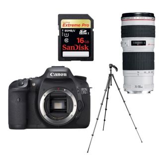 Canon EOS 7D +EF 70 200mm+trépied+SD 16Go   Achat / Vente REFLEX