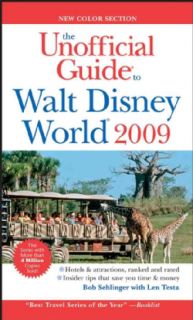 Unofficial Guide Walt Disney World 2009 (Paperback)