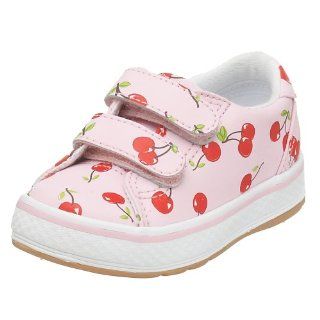 Kid Chelsie Hook And Loop Sneaker,Cherry Print,8.5 M US Toddler Shoes