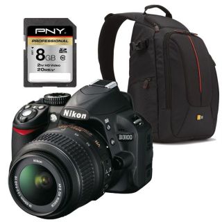 Nikon D3100 + AF S DX 18 55 VR + carte SD + étui   Achat / Vente
