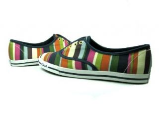 Coach Multi Stripe AUDRINA Sneakers Shoes Womens size 5 Shoes