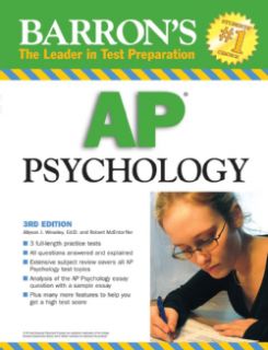 Barron`s Ap Psychology 2007 2008