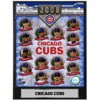 Chicago Cubs Team 2008 9x12 Baseball Photo Plaque