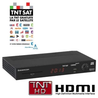 SAGEM DS87 HD   Terminal TNT SAT HD   Achat / Vente RECEPTEUR TV TNT
