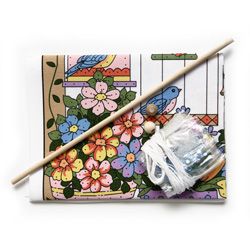 Bucilla Window Gardens/ Spring Bouquet 2011 Felt Calendar Kits (Pack