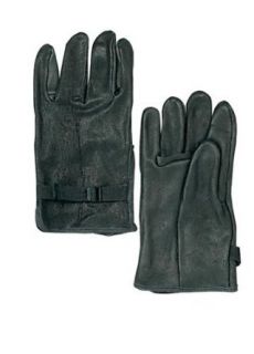 3383 Rothco D 3A Black Leather Gloves (Size 5) Clothing