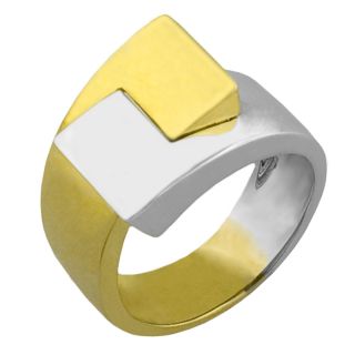 Fremada 14k Two tone Gold Buckle Design Ring Today $539.99