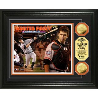 San Francisco Buster Posey 2012 World Series Gold Coin Photomint