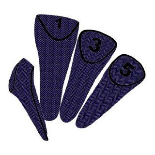 Glove It Purple Herringbone Ladies Golf Club Covers