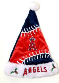 MLB Anaheim Angels Baseball Santa Christmas Hat Clothing
