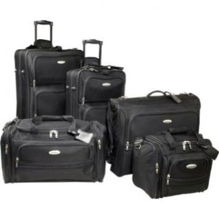 Samsonite Alta 5 Pc Luggage Set (Black) Clothing
