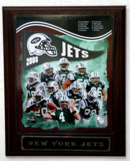 2008 New York Jets Picture Plaque