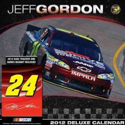 Jeff Gordon Nascar 2012 Calendar (Calendar)