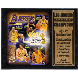 2009 Lakers Finals 12x15 Stat Plaque