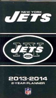 New York Jets NFL 2013 14 2 Year Planner (Calendar)
