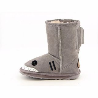 Toddlers Little Creatures Shark Gray Boots (Size 11)