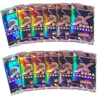 Upper Deck X MLB 2009 Trading Card Packs (Case of 12 Packs