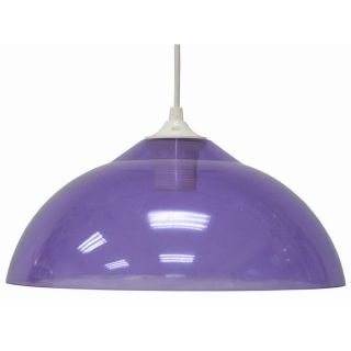 SUSPENSION FOZZI ACRYLIQUE VIOLET D29,5   Achat / Vente LUSTRE ET