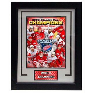 Detroit Red Wings 2008 Stanley Cup Champions Framed Picture