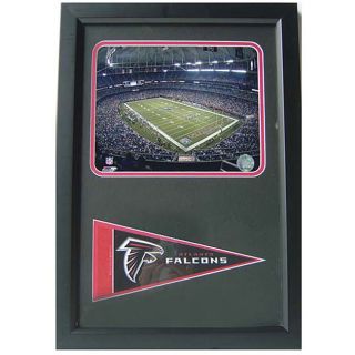 Atlanta Falcons 2008 Stadium 12x18 Framed Photo with Pennant Today $