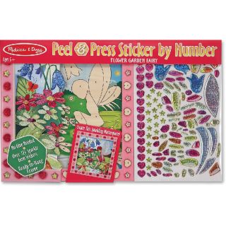Peel & Press Sticker By Number Flower Garden Fairy Today $9.99