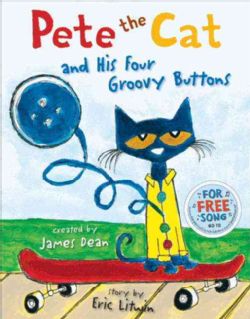Pete the Cat and His Four Groovy Buttons (Hardcover) Today $18.41